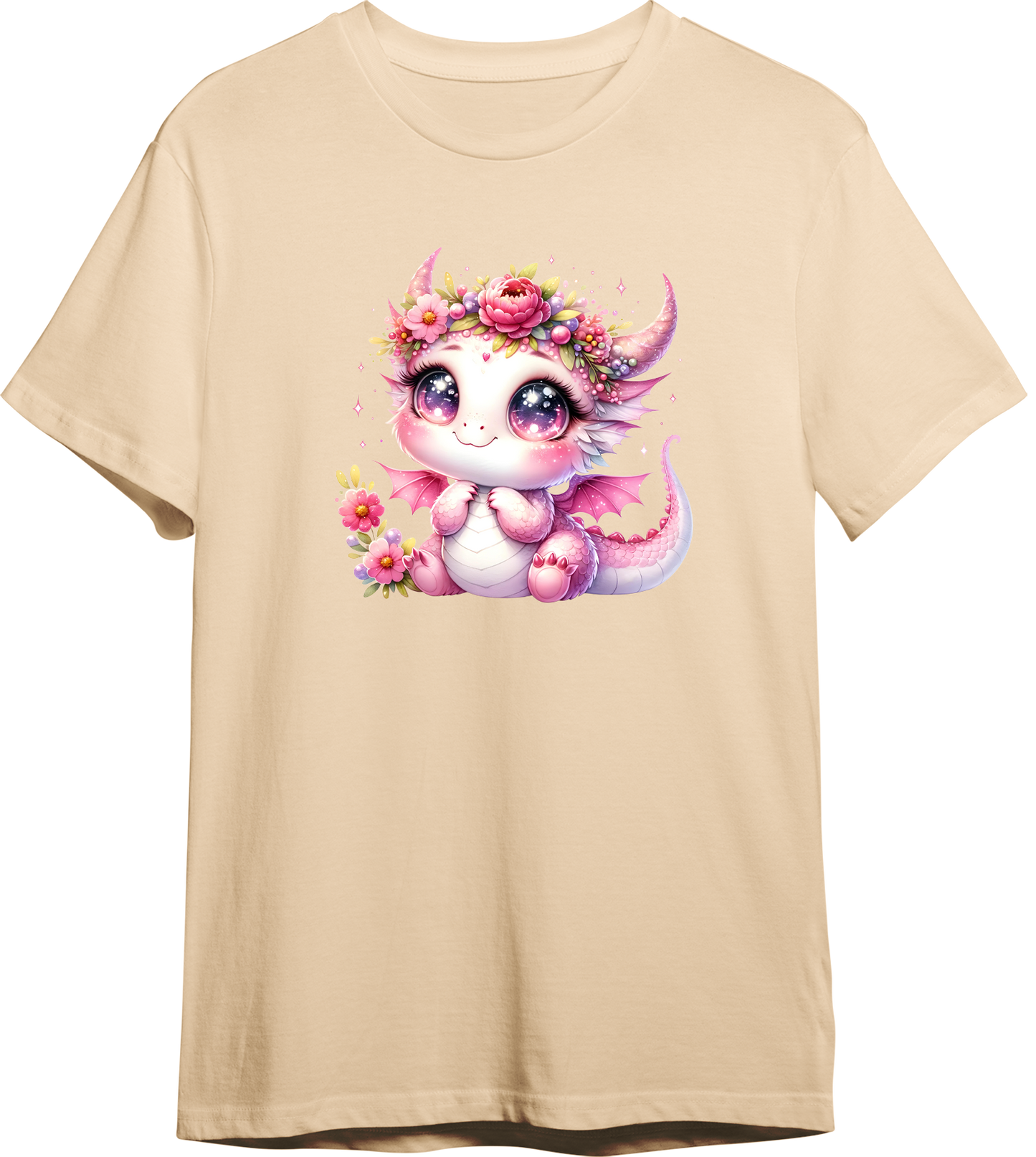 Watercolor Dragon Baby Blush
