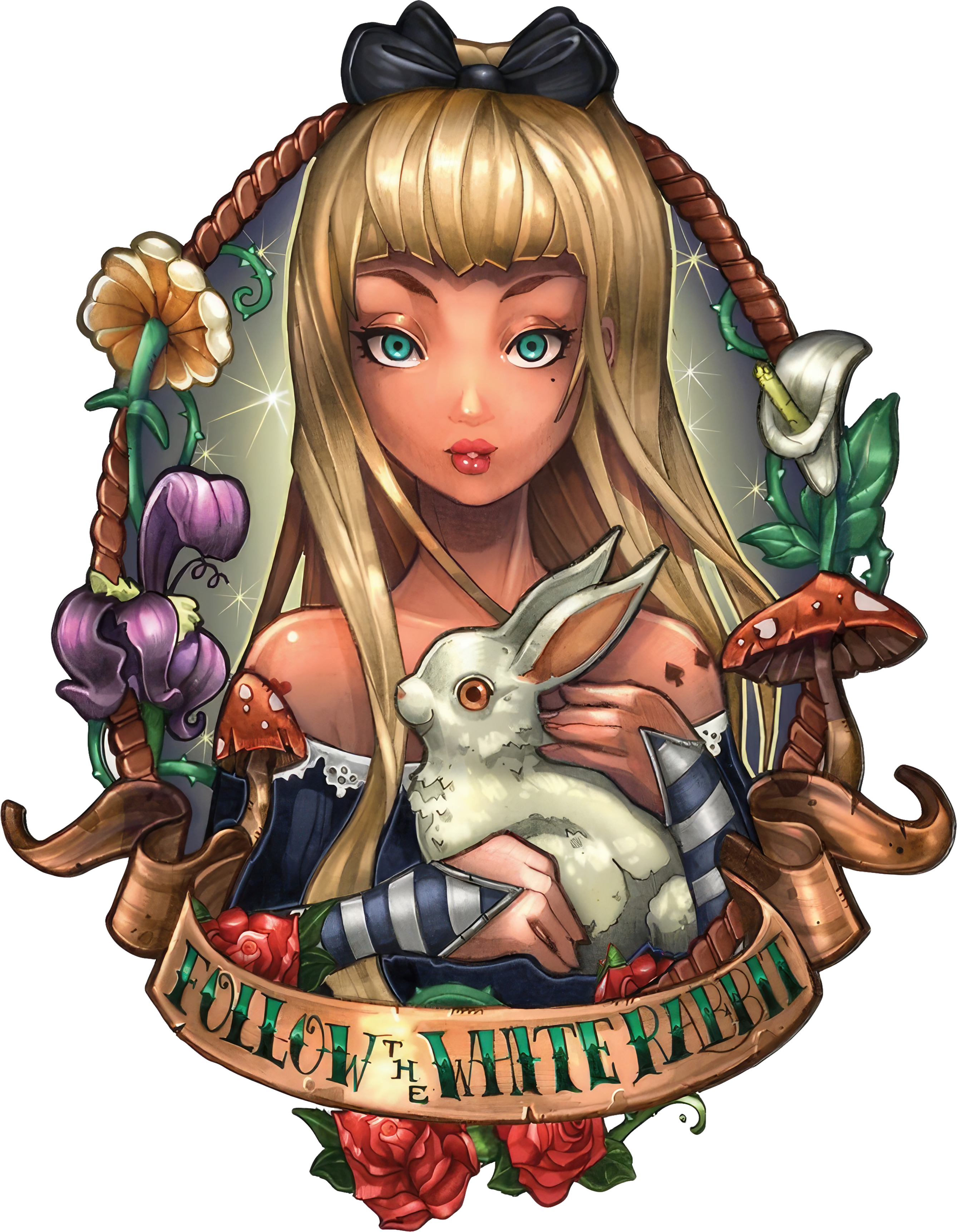 Ailce The Rabbit Alice-Follow the White Rabbit – Tree of the Phoenix