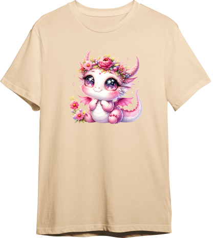 Watercolor Dragon Baby Blush
